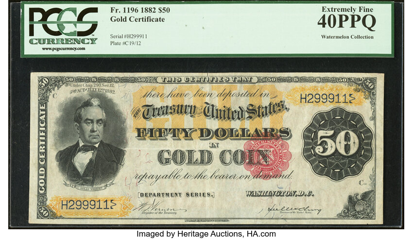 1882 $50  (Fr. 1196) thumbnail 2