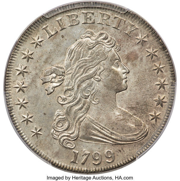 1799 $1  7x6 Stars, B-5, BB-157 MS thumbnail 2