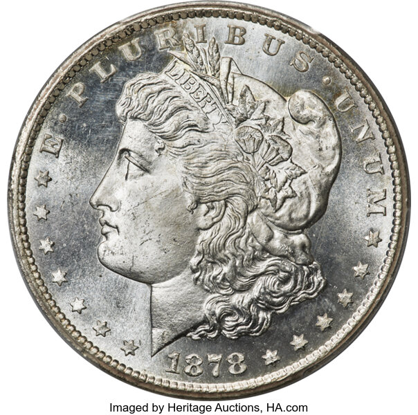 Image for 1878-CC $1 MS66