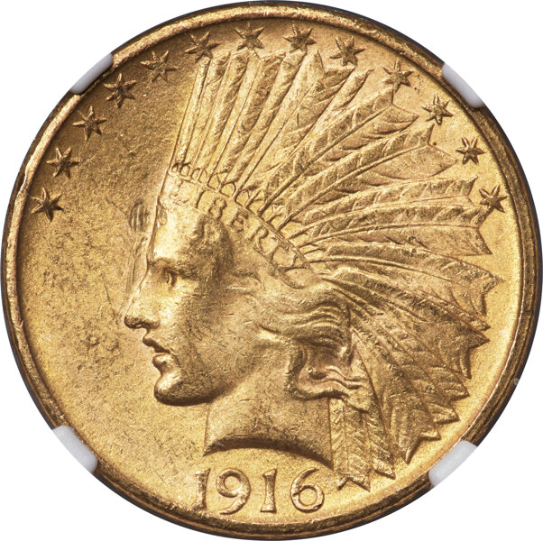 1916-S $10  MS thumbnail 3
