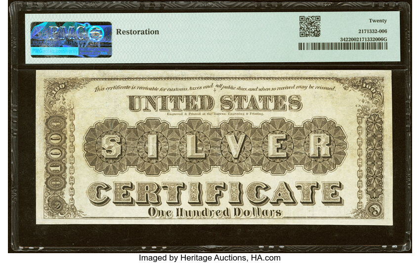 1880 $100  (Fr. 342) thumbnail 3