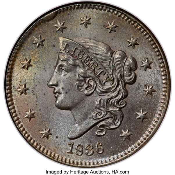 1836 1c N-3 MS BN thumbnail 2