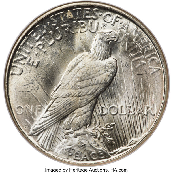 Peace Dollar $1  1921-1935 [Type] MS68 thumbnail 4