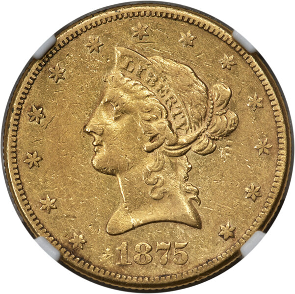 1875-CC $10  MS thumbnail 2