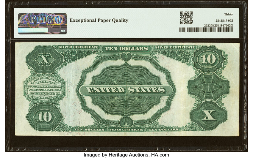 1908 $10  (Fr. 303) thumbnail 4