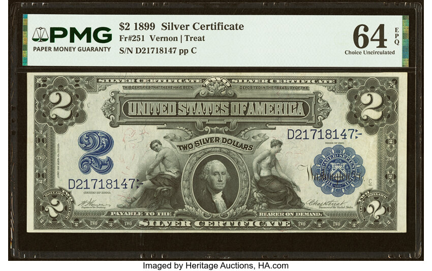 1899 $2  (Fr. 251) thumbnail 3
