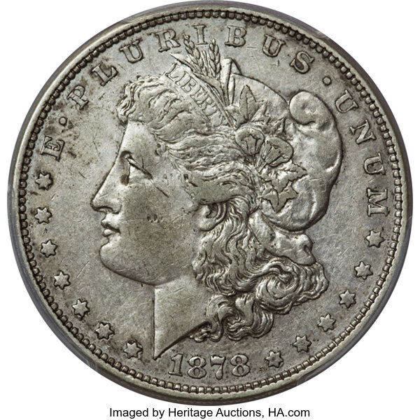 Image for 1878 8TF $1  Boll Lines, VAM-14.20 MS