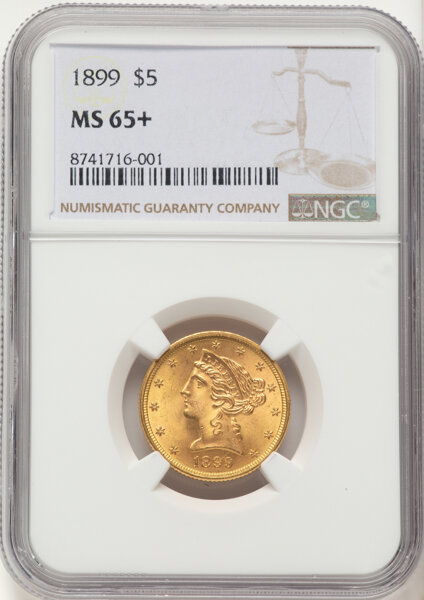 1899 $5  MS thumbnail 3