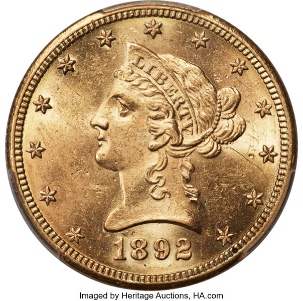 1892-CC $10  MS thumbnail 3