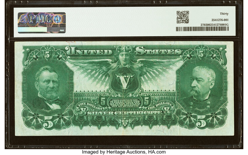 1896 $5  (Fr. 270) thumbnail 12