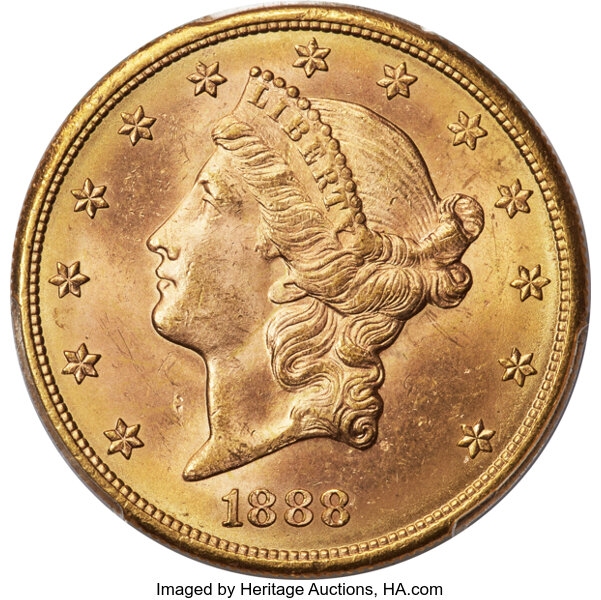 1888-S $20  MS thumbnail 3