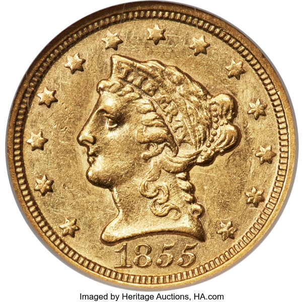 1855-C $2 1/2 MS thumbnail 2