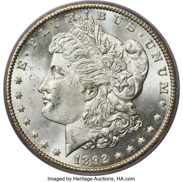 1892-CC $1  Normal Die, VAM-1 MS thumbnail 14