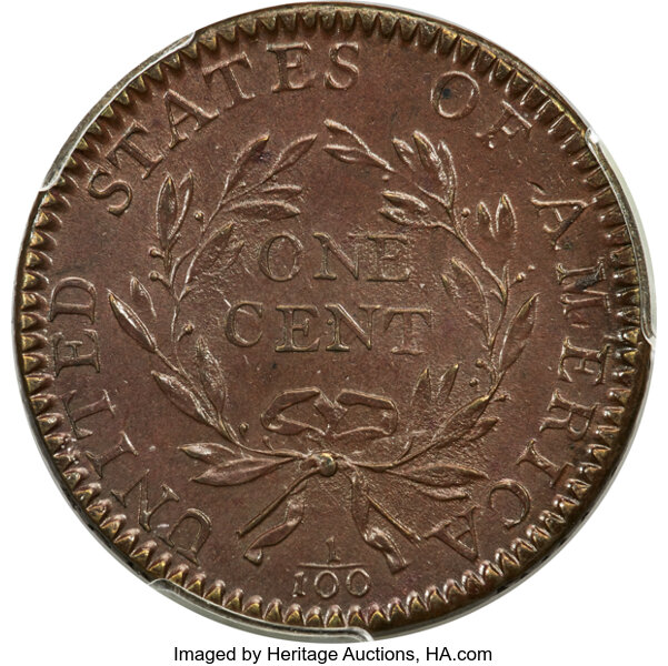 1794 1c Head of 1794, S-21  MS BN thumbnail 7