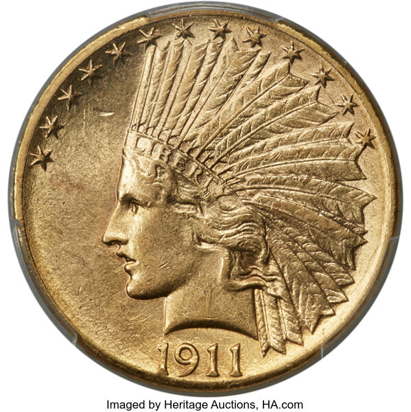 1911-D $10  MS thumbnail 2