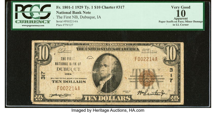 1929 $10  Type 1 (Fr. 1801-1) thumbnail 16