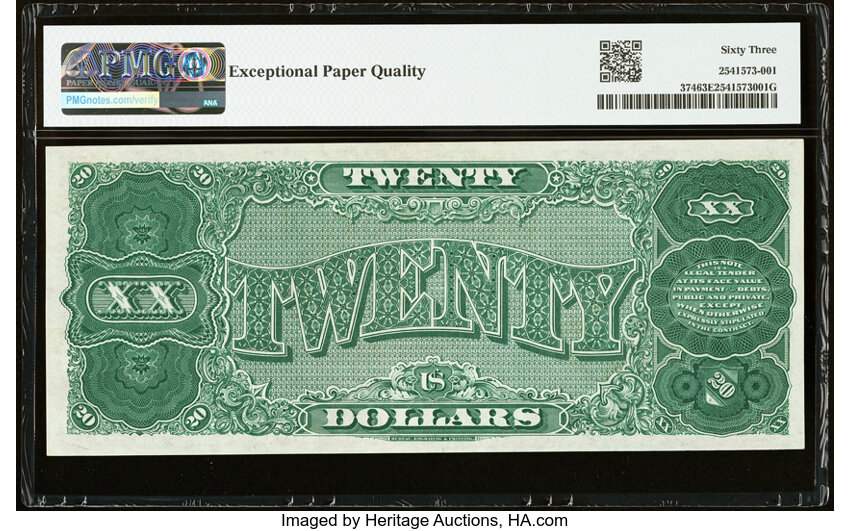 1890 $20  (Fr. 374) thumbnail 4