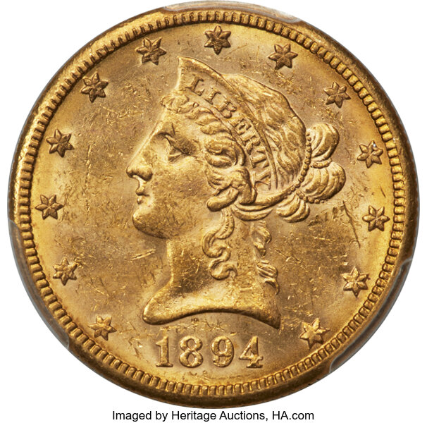 1894-O $10  MS thumbnail 3