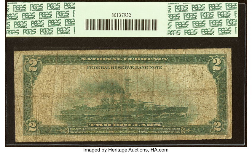 1918 $2  St. Louis (Fr. 769) thumbnail 5