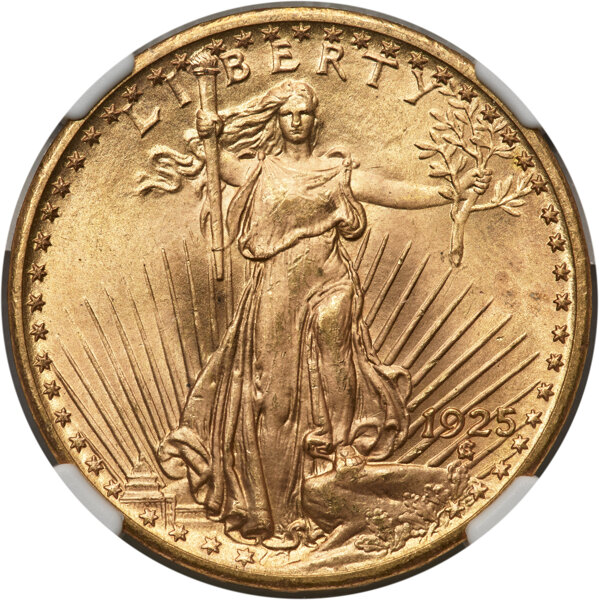 Image for 1925 $20  Doubled Die Reverse, FS-801 MS