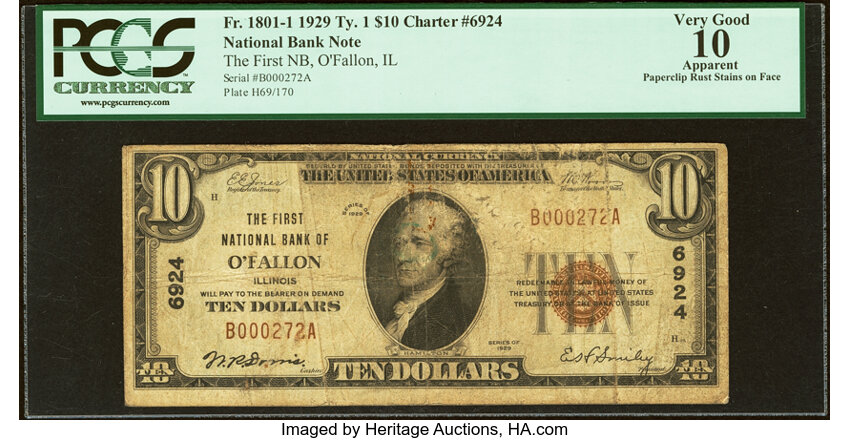 1929 $10  Type 1 (Fr. 1801-1) thumbnail 4