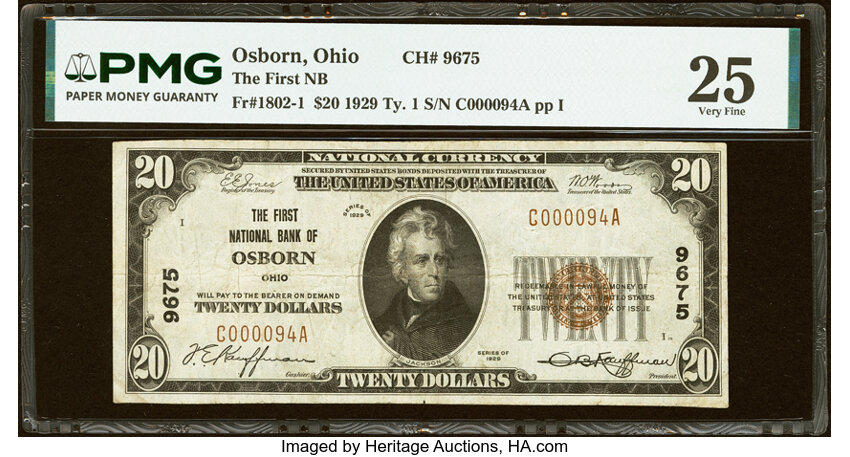 1929 $20  Type 1 (Fr. 1802-1) thumbnail 15
