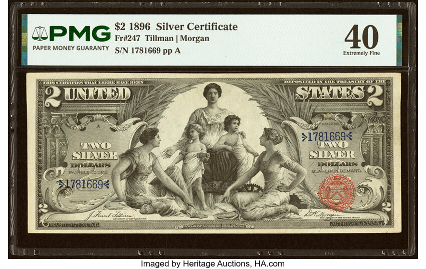 1896 $2  (Fr. 247) thumbnail 6