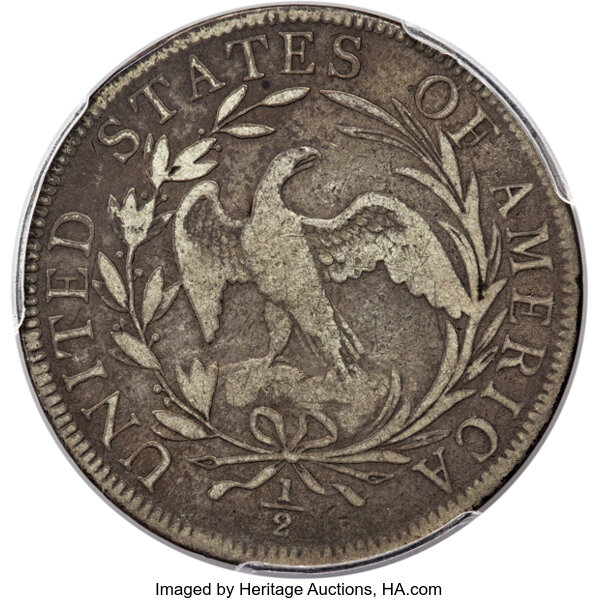 1796 50c 16 Stars, O-102 MS thumbnail 4