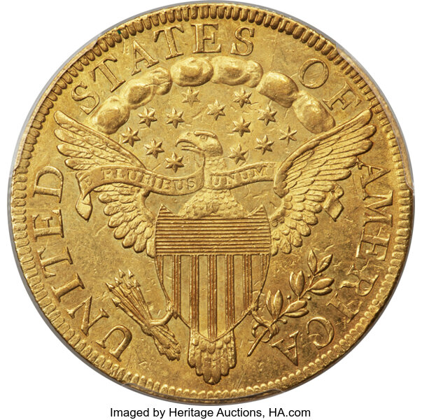 1797 $10  Large Eagle, BD-2 MS thumbnail 4