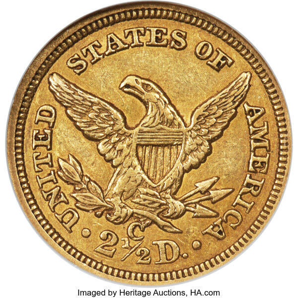 1858-C $2 1/2 MS thumbnail 16