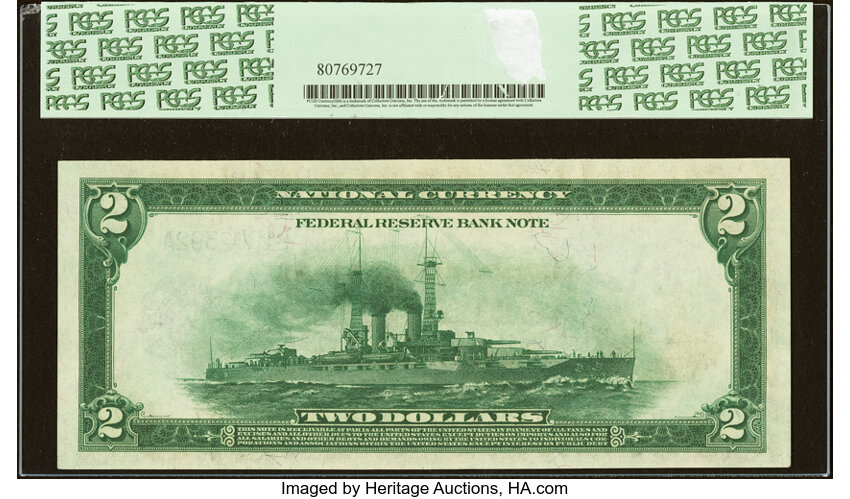 1918 $2  Chicago (Fr. 765) thumbnail 8