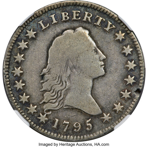1795 50c Small Head, O-128 MS thumbnail 2