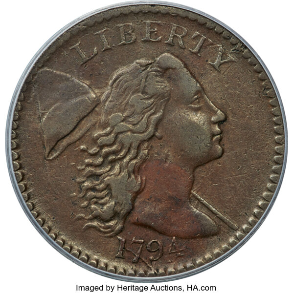 1794 1c Head of 1794, S-44  MS BN thumbnail 2