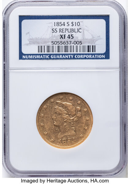 1854-S $10  MS thumbnail 2