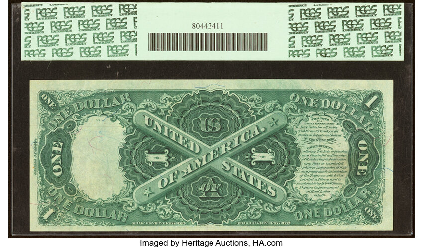 1880 $1  (Fr. 29) thumbnail 8