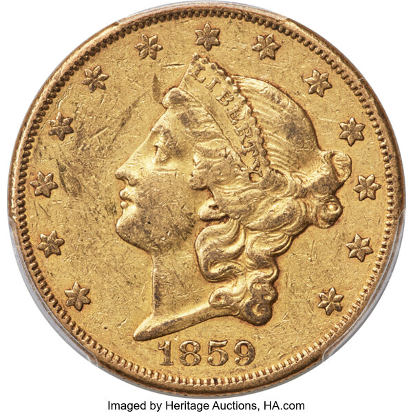 1859-O $20  MS thumbnail 2
