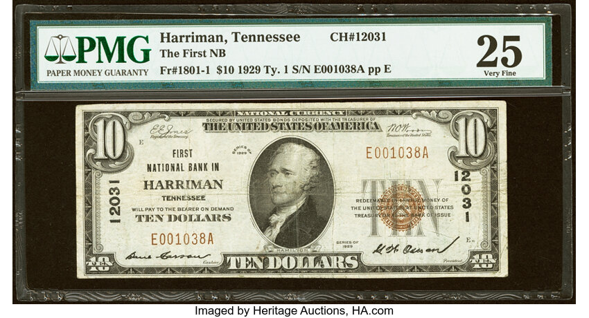 1929 $10  Type 1 (Fr. 1801-1) thumbnail 11