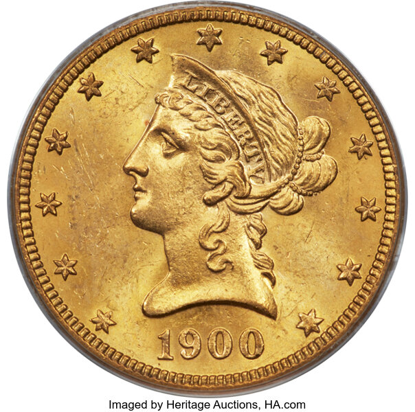 1900-S $10  MS thumbnail 3