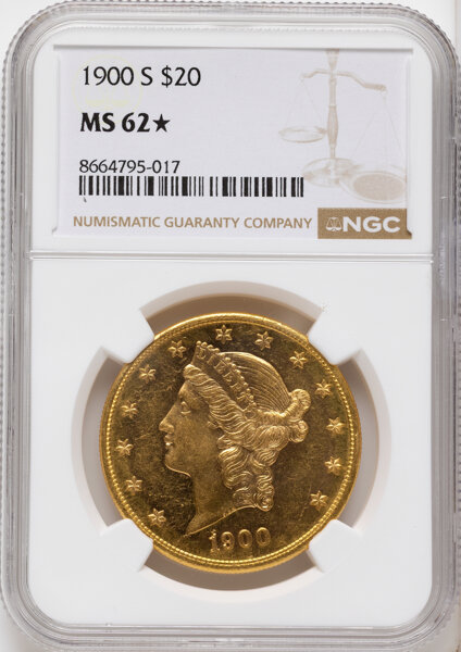 1900-S $20  MS thumbnail 3