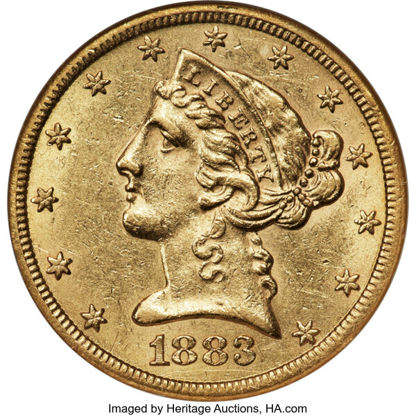 1883-CC $5  MS thumbnail 2