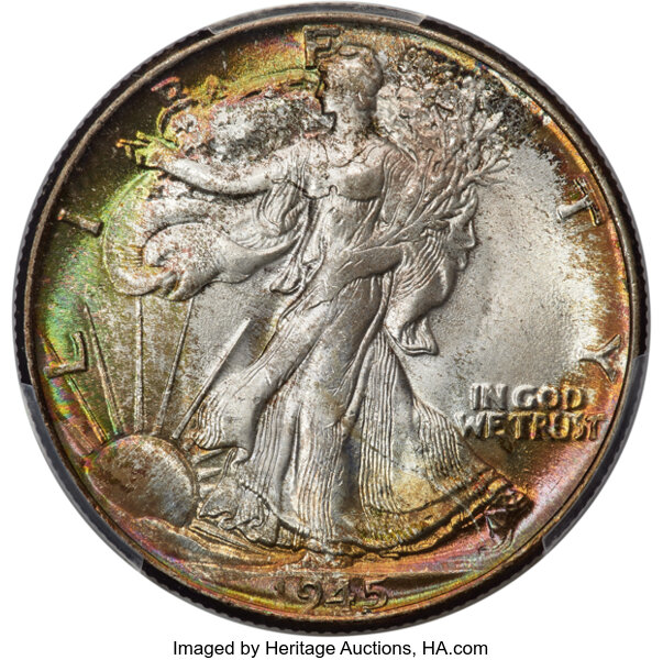 1945 50c MS thumbnail 4