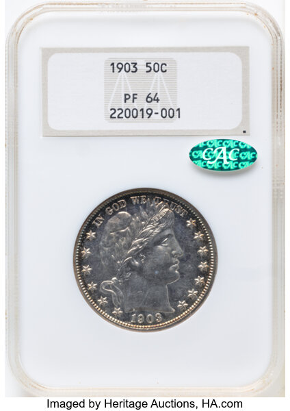1951-S 50c Roll 20 Coins MS thumbnail 2