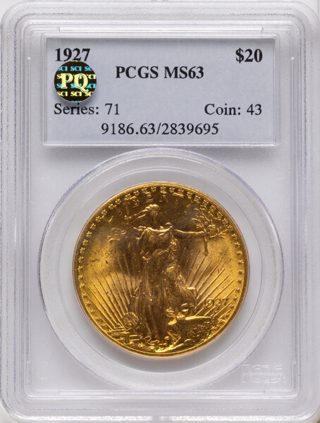1927 $20  MS thumbnail 3