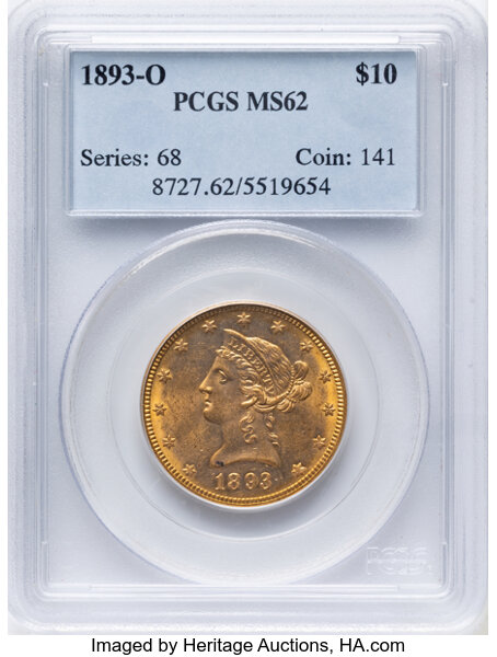 1893-O $10  MS PL thumbnail 2