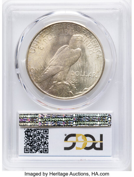 Peace Dollar $1  1921-1935 [Type] MS68 thumbnail 6