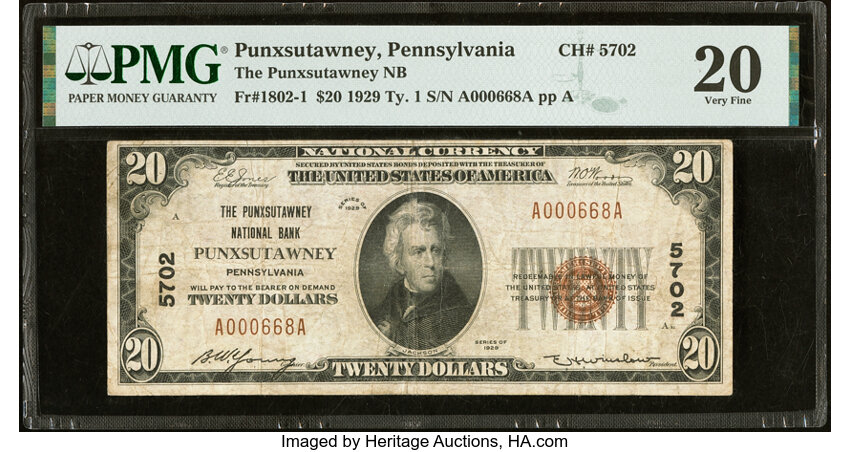1929 $20  Type 1 (Fr. 1802-1) thumbnail 13