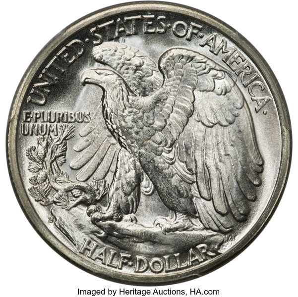 1944-S 50c MS66 thumbnail 6