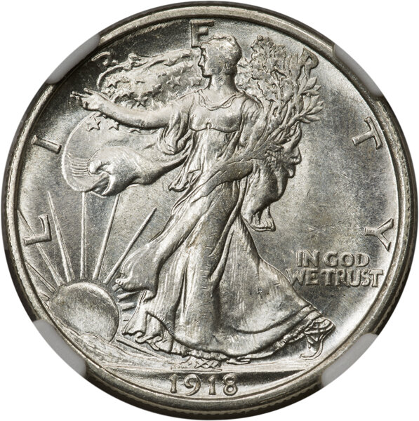 1918-D 50c MS thumbnail 5