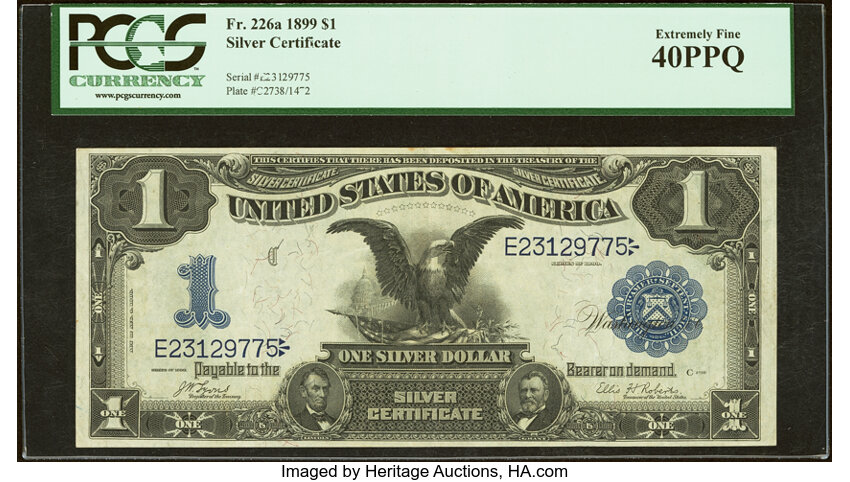 1899 $1  (Fr. 226a) thumbnail 2