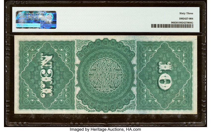 1869 $10  (Fr. 96) thumbnail 18